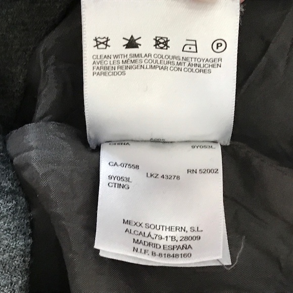 Mexx - Grey Wool Blend midi skirt - Picture 13 of 14